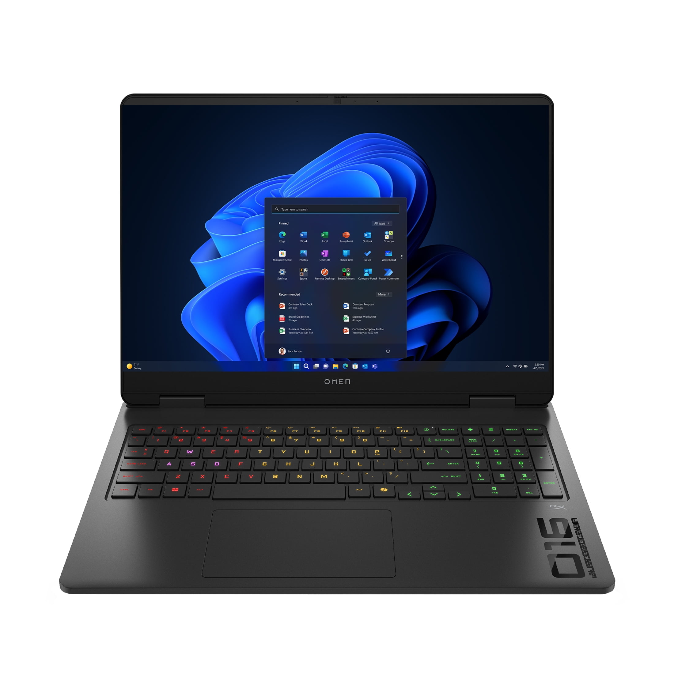 The laptop store picture.